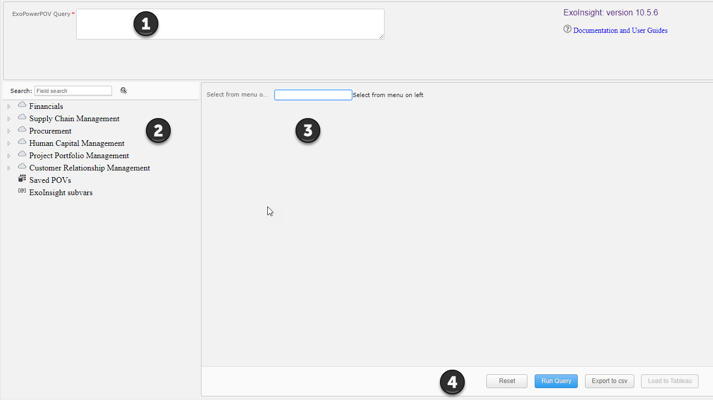 POV String and Query Builder Documentation Oracle Cloud ERP Modules